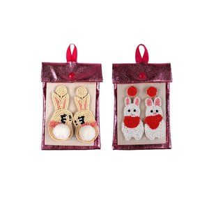 Simply Southern Easter Beaded Dangle Earrings.